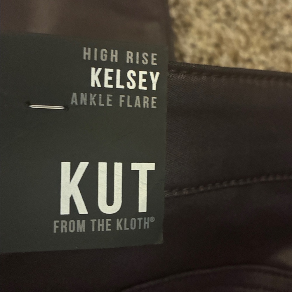 KUT from the Kloth Kelsey High-Rise Ankle Flare - Picture 8 of 11